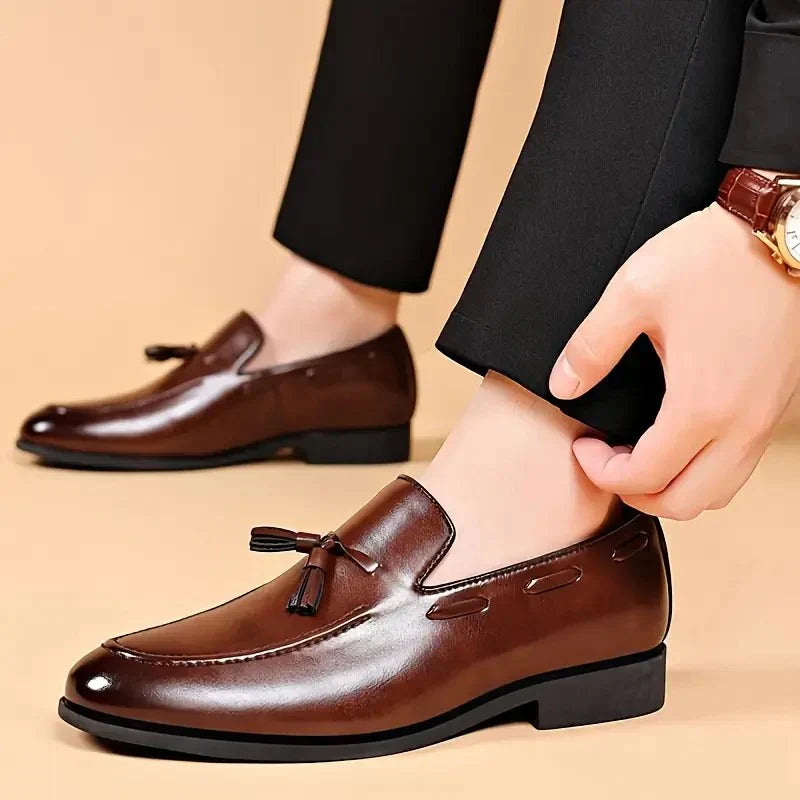 Hardik - Ortopédico Mocasín De Cuero