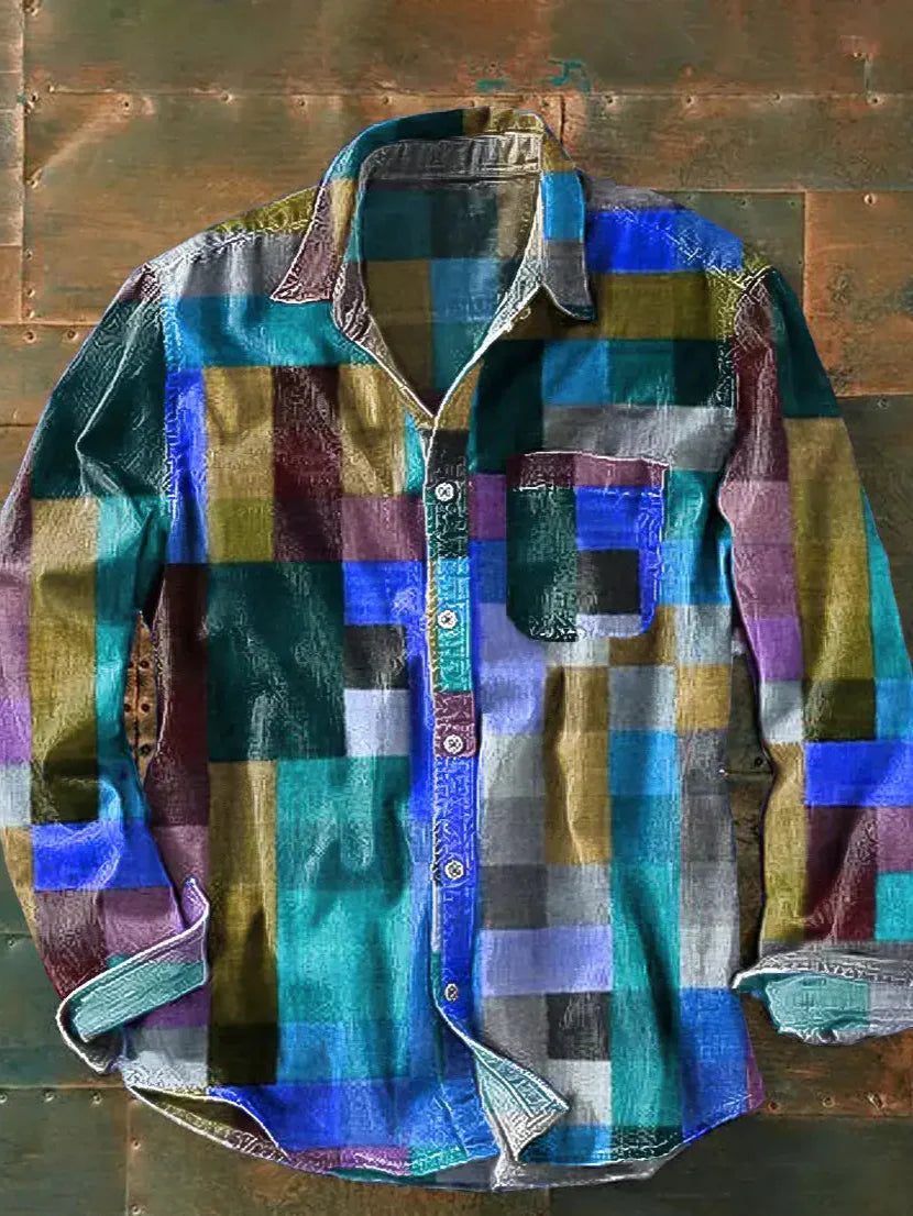 Siphrai - Camisa Elegante Con Práctico Bolsillo