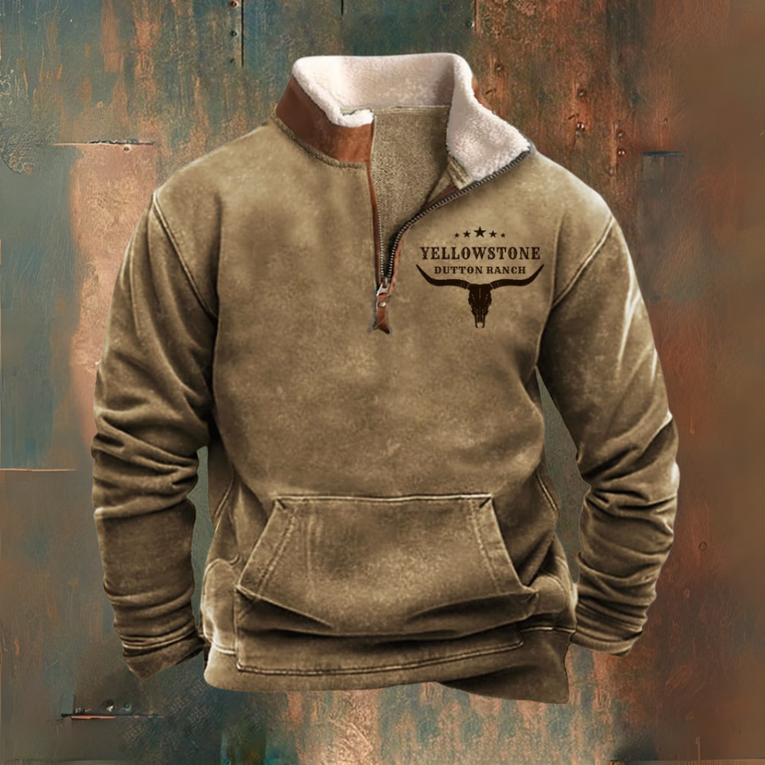 Fabrizio - Chaqueta De Media Cremallera De Otoño