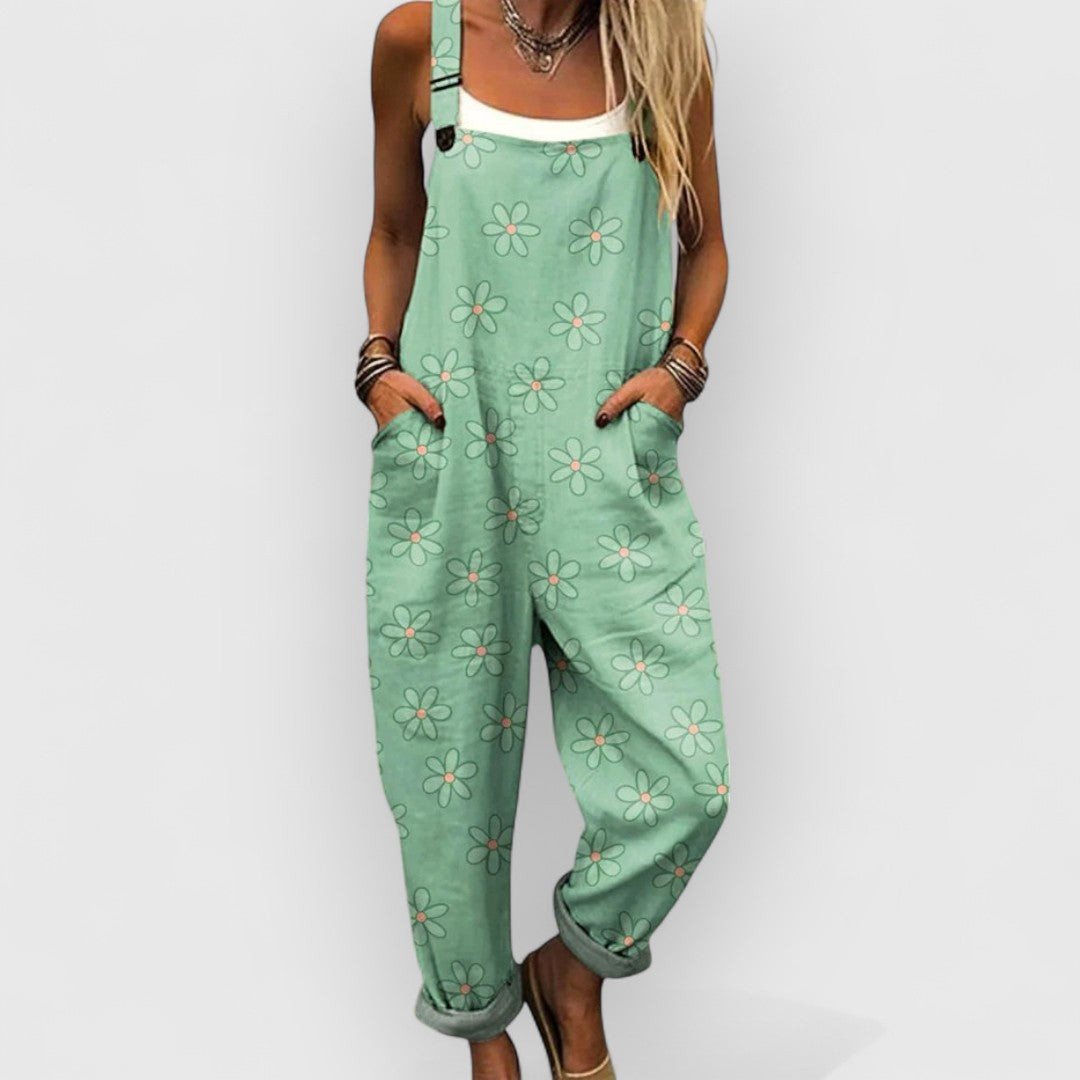 Adaa – Mono Vintage Con Estampado Floral
