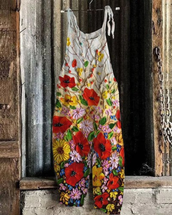 Ayanda - Cómodo Mono Floral