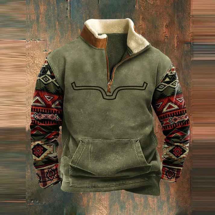 Gisbert – Cómodo Jersey Con Cremallera