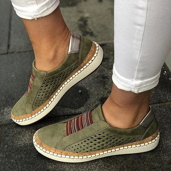 Emelina - Zapatos Ortopédicos de Denim intage