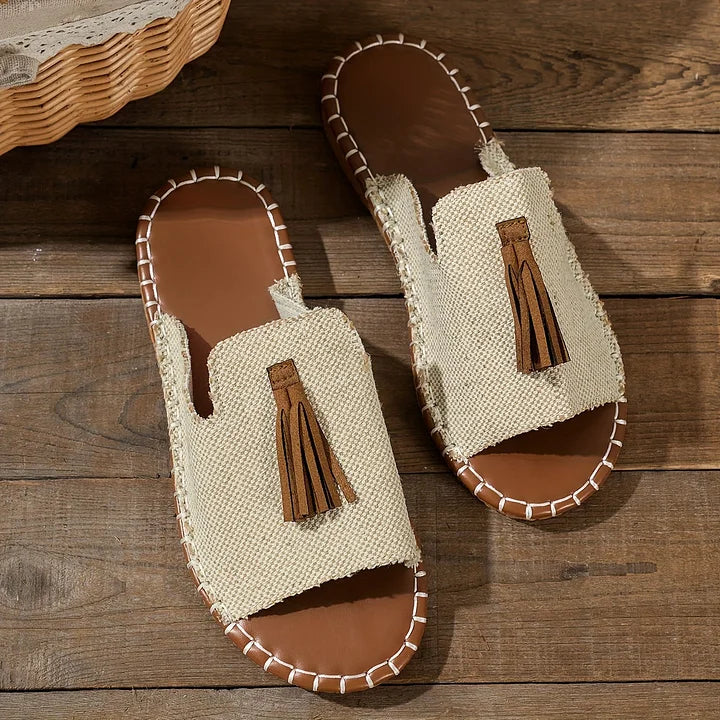 Leena - Sandalias Ortopédicas Planas y Cómodas