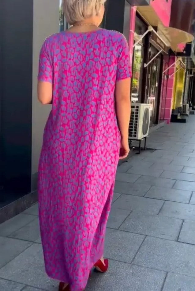 Bettina - A La Moda Vestido Con Imprimir