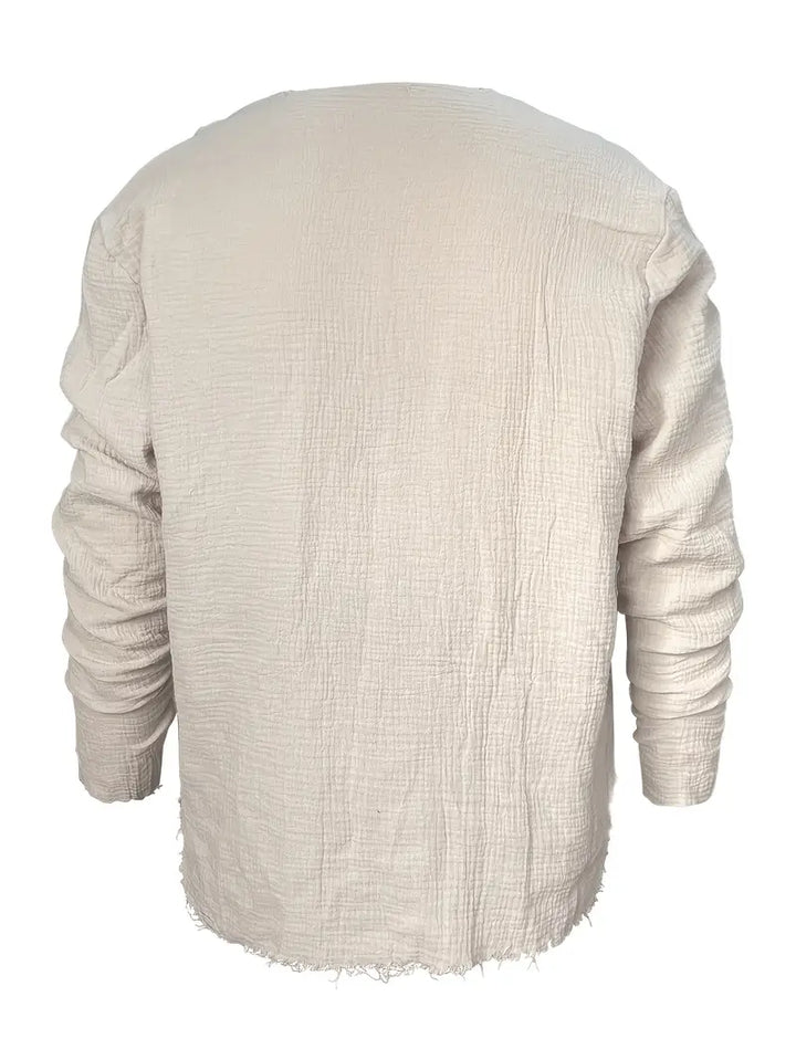 Benson - Camisa De Manga Larga De Verano a La Moda