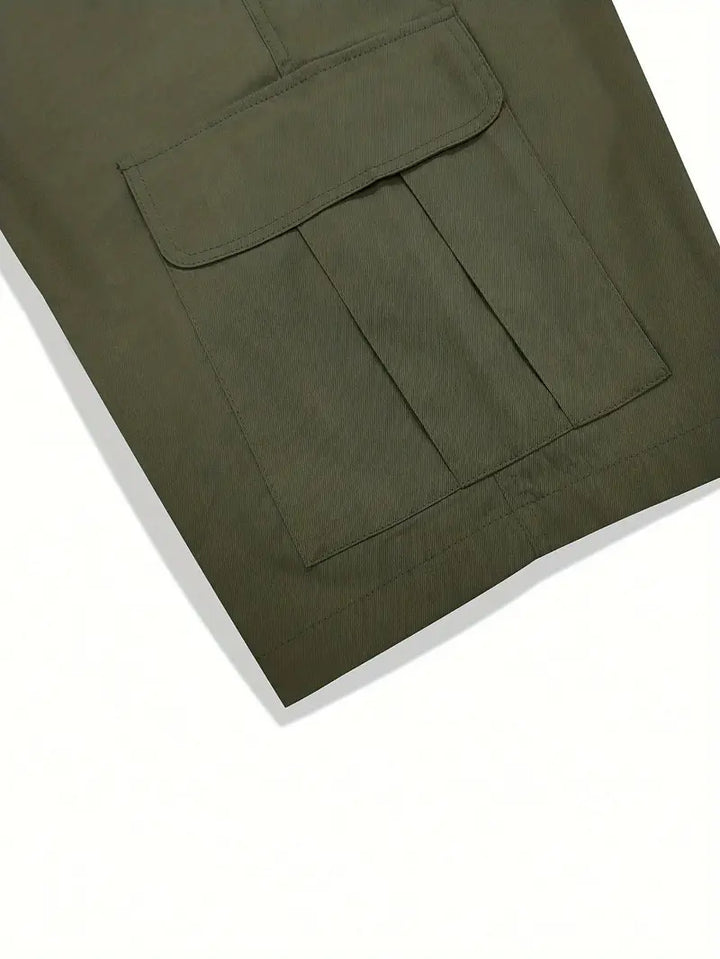 Detlev - Pantalones Cortos Elegantes Y Holgados