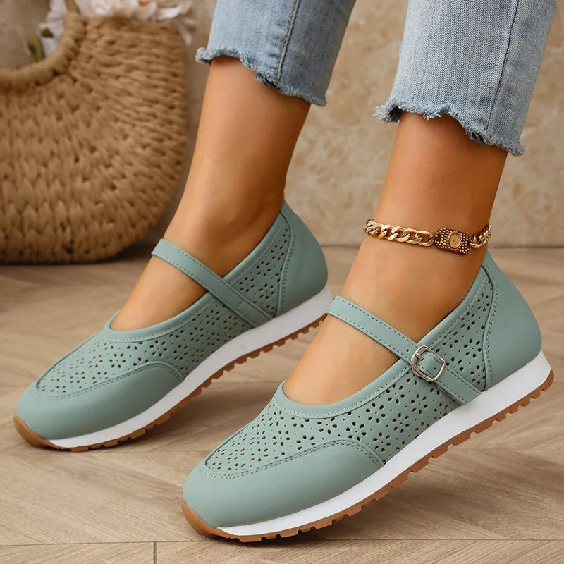Jewell - Zapatos Ortopédicos Transpirables De Cuero