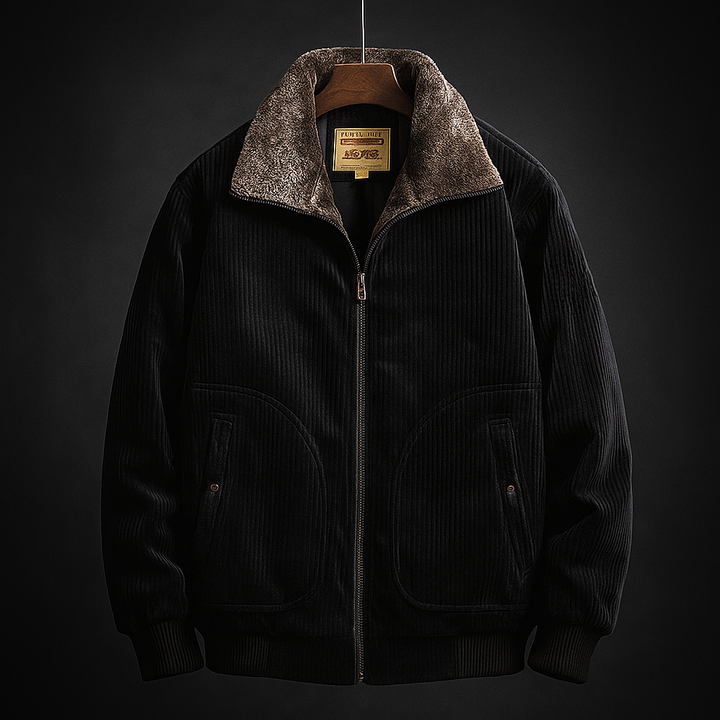 Broja - Chaqueta Informal De Pana Con Cremallera