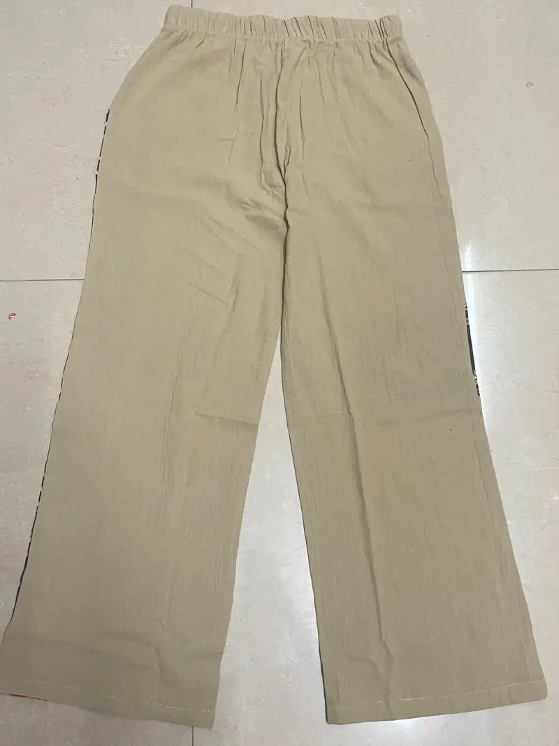 Daniil - Pantalones De Estilo Etnico Con Bolsillos
