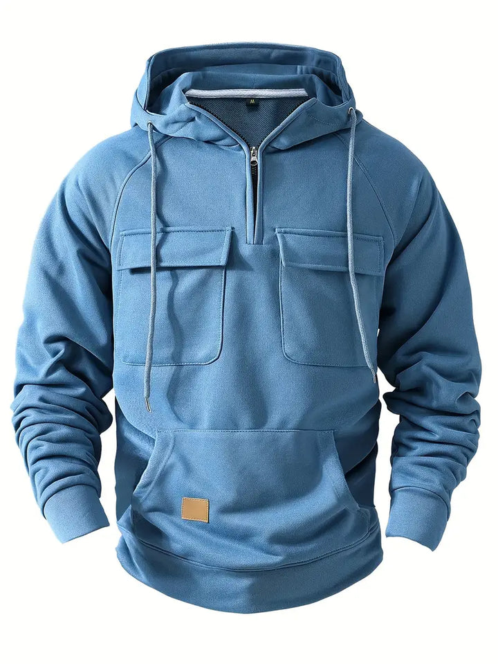 Bieber - Sudadera Cn Capucha y Múltiples Bolsillos