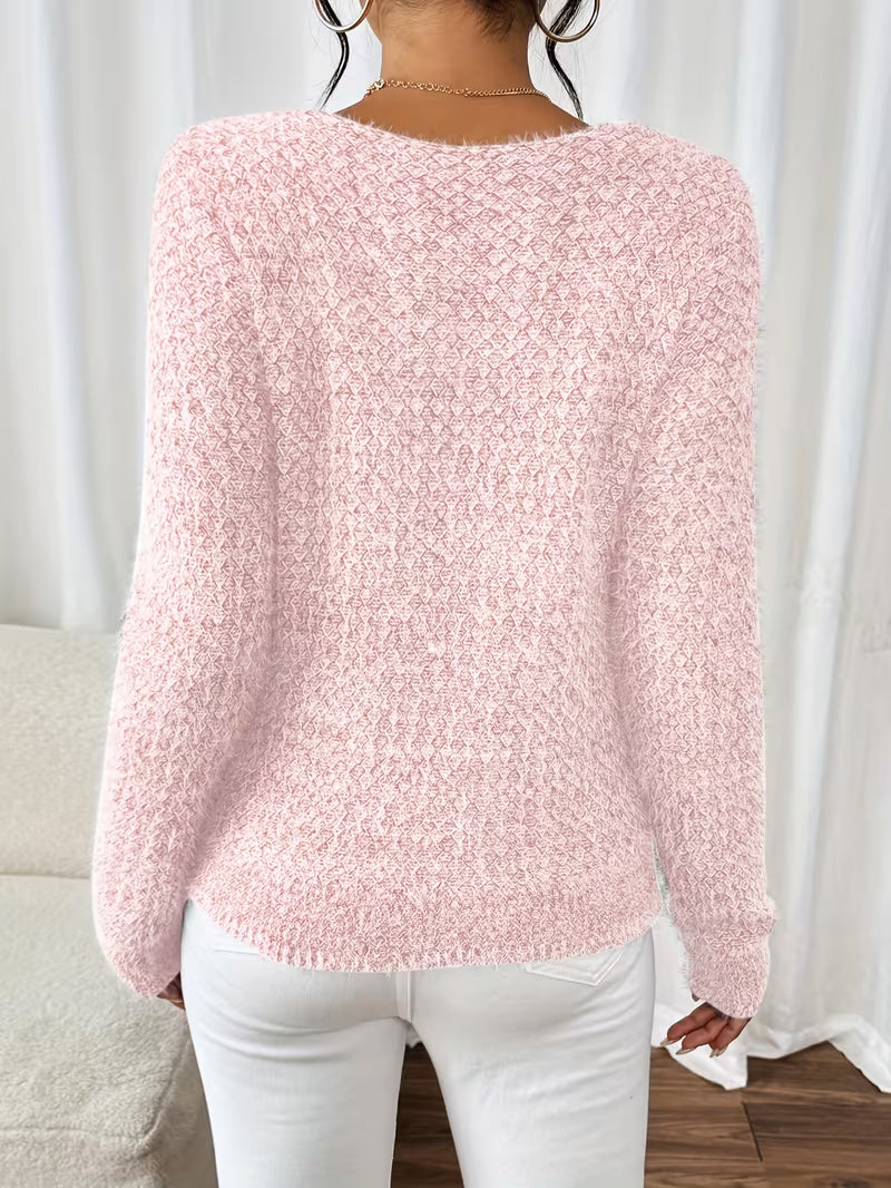 Aderah -Jersey Holgado Con Cuello en V