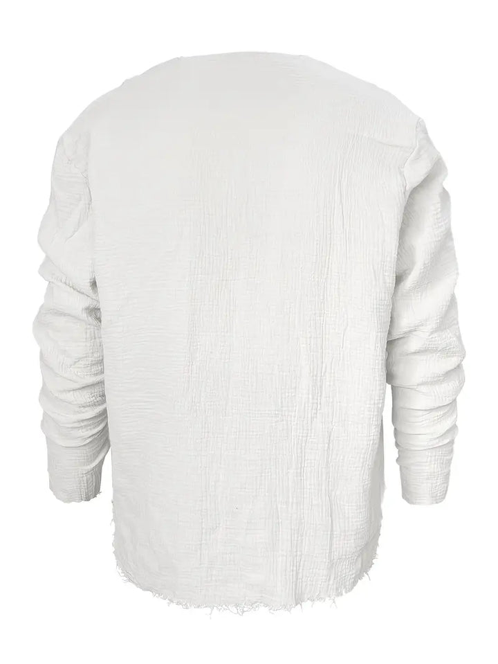 Benson - Camisa De Manga Larga De Verano a La Moda