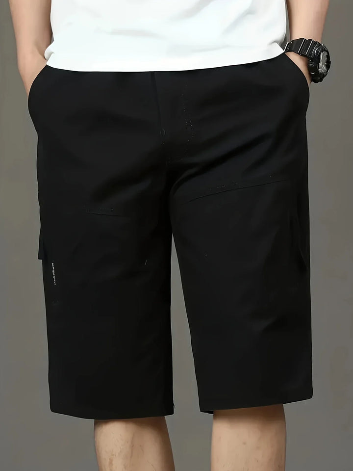 Stepan - Pantalones Cortos Carga Transpirables y Con Múltiples Bolsillos