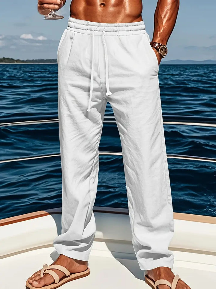 Babaev - Pantalón Elegante De Lino