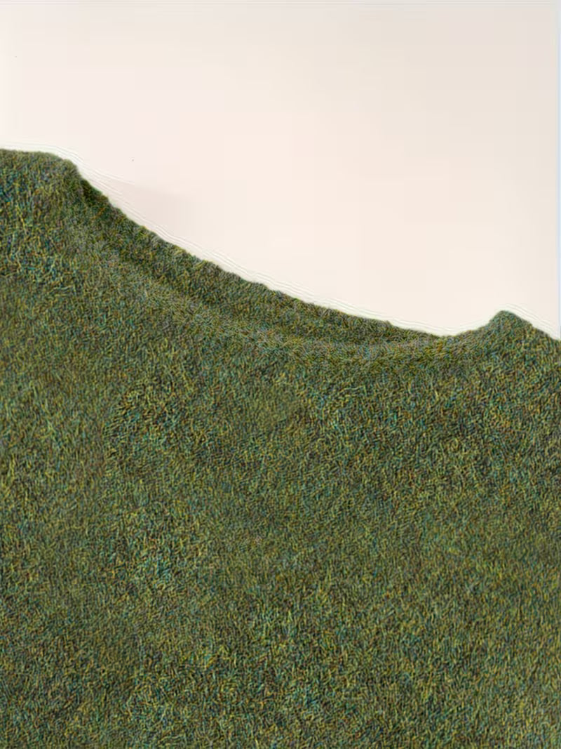 Maristela - Jersey Informal Holgado De Manga Larga