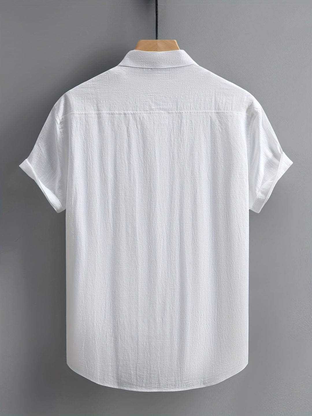 Tejada - Camisa Informal De Algodón Con Bolsillo