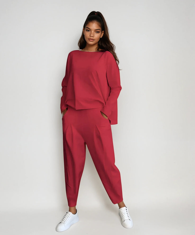 Christa - Lujoso Conjunto de Dos Piezas