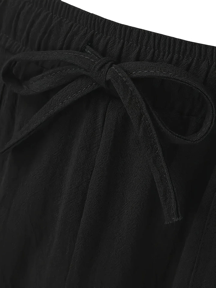 Oskam - Verano Algodón Pantalones Cortos Con Ajuste Holgado