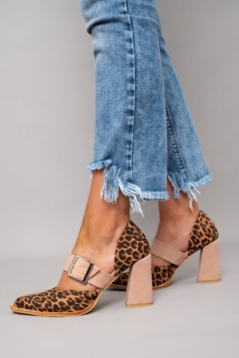 Avano - Sandalias Con Estampado De Leopardo