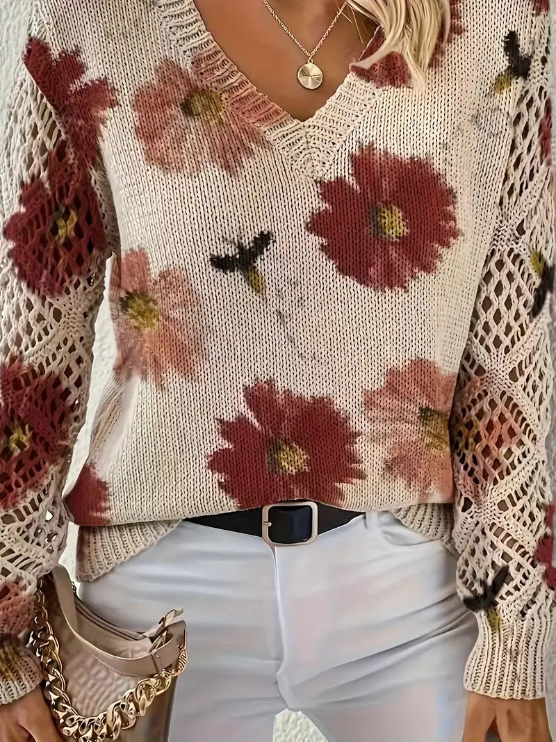 Tatyana - Elegante Cárdigan Con Cuello En V
