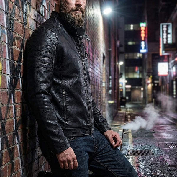 Nataniel - Elegante Chaqueta de Manga Larga Con Bolsillo
