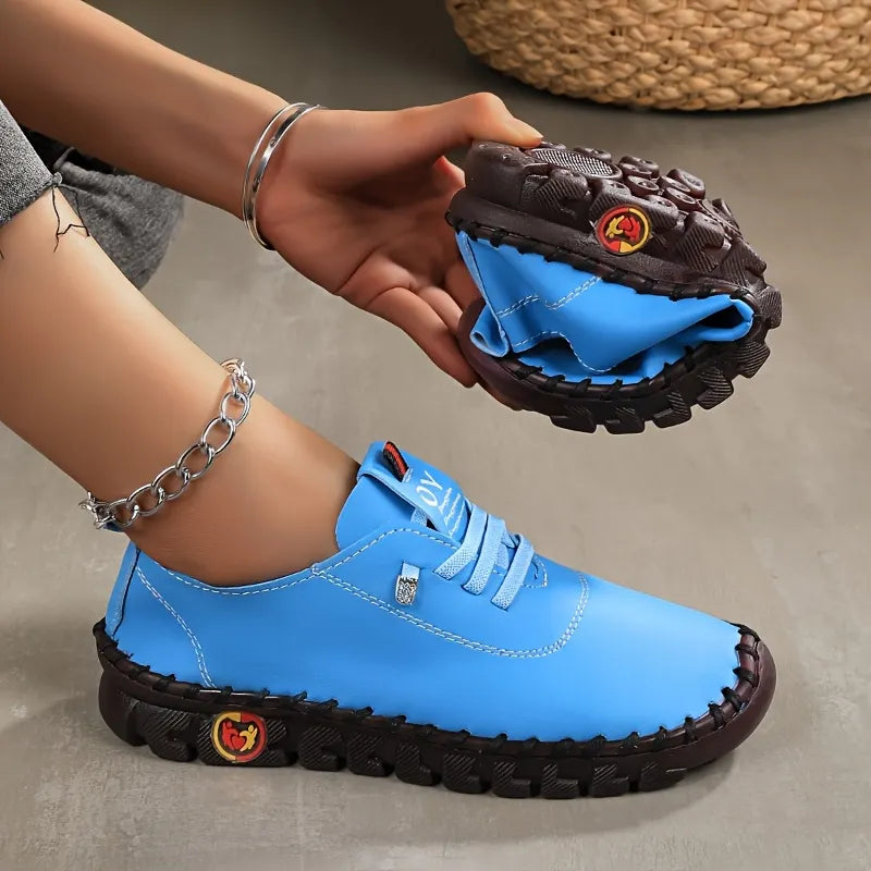 Hilga - Zapatillas Deportivas Con Cordones y Suela Flexible