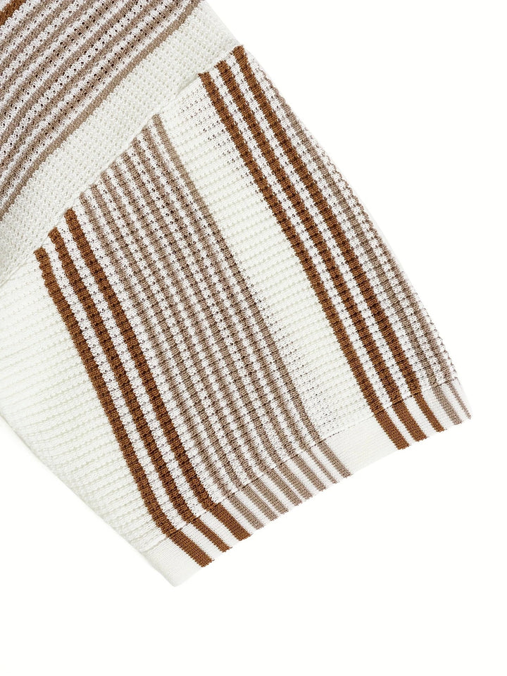 Avram - Camisa Informal A Rayas Con Botones