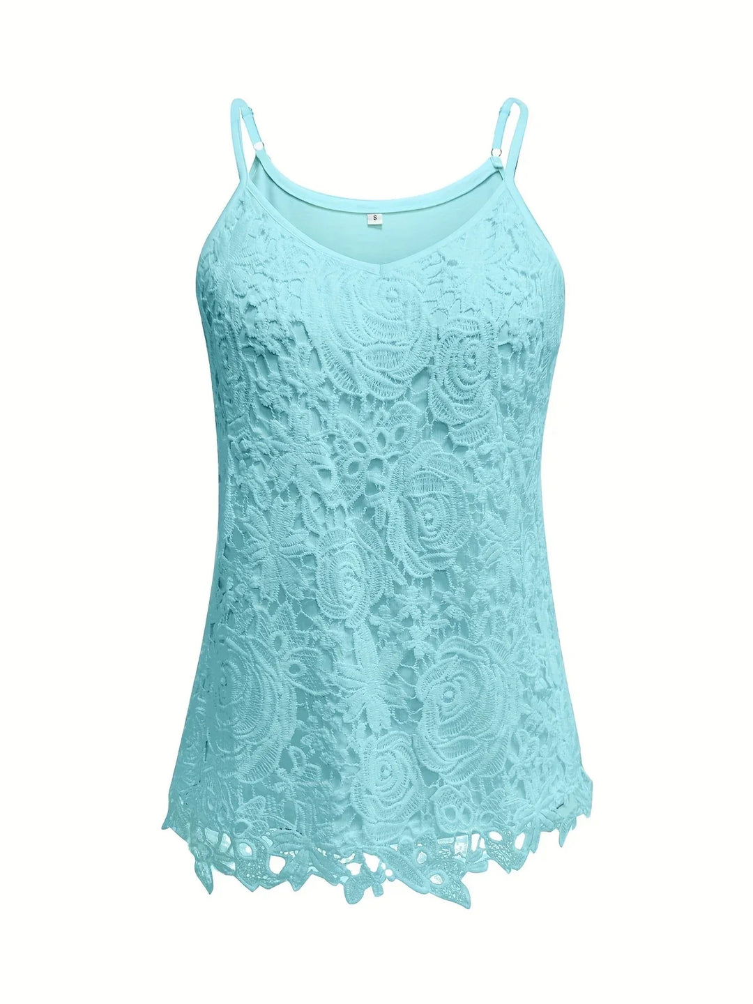 Juna - Elegante Sin Mangas Enlace Top Con Cuello En V