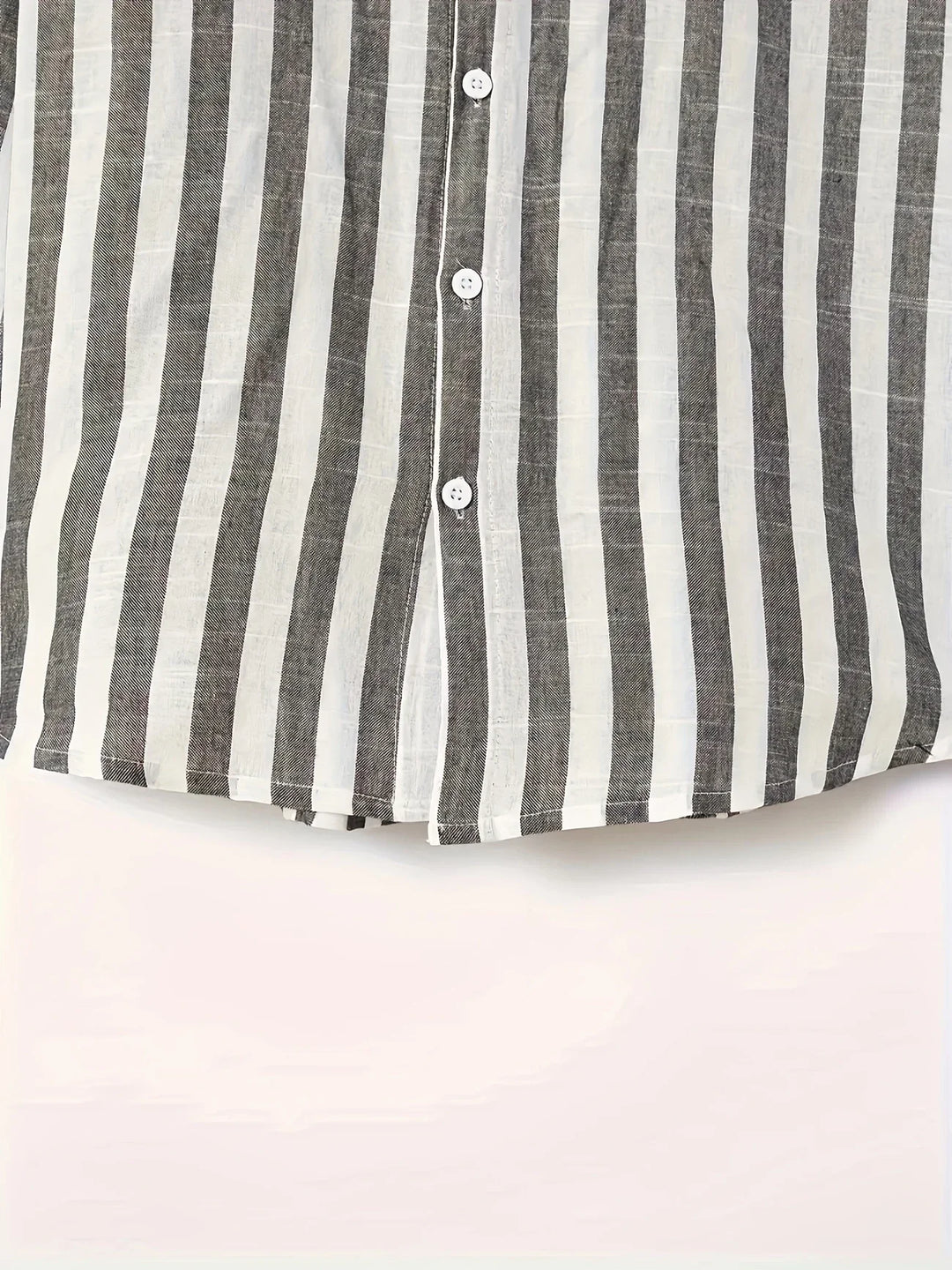 George - Camisa Elegante De Manga Larga a Rayas