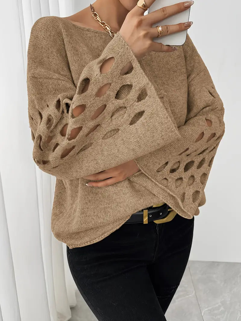 Lanola - Jersey Informal Con Mangas Acampanadas
