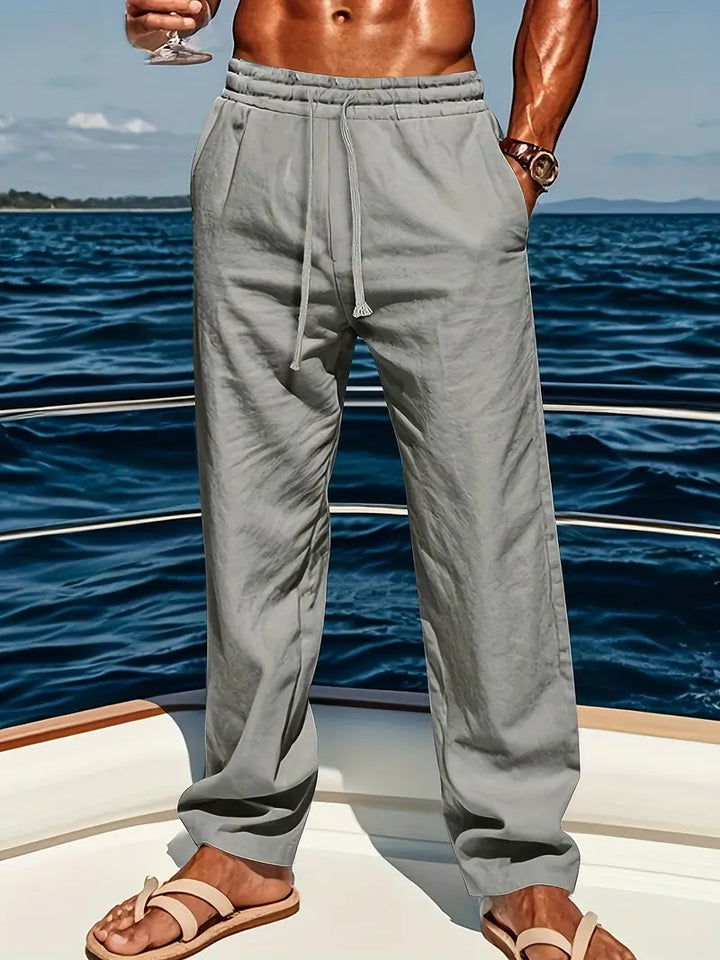 Babaev - Pantalón Elegante De Lino