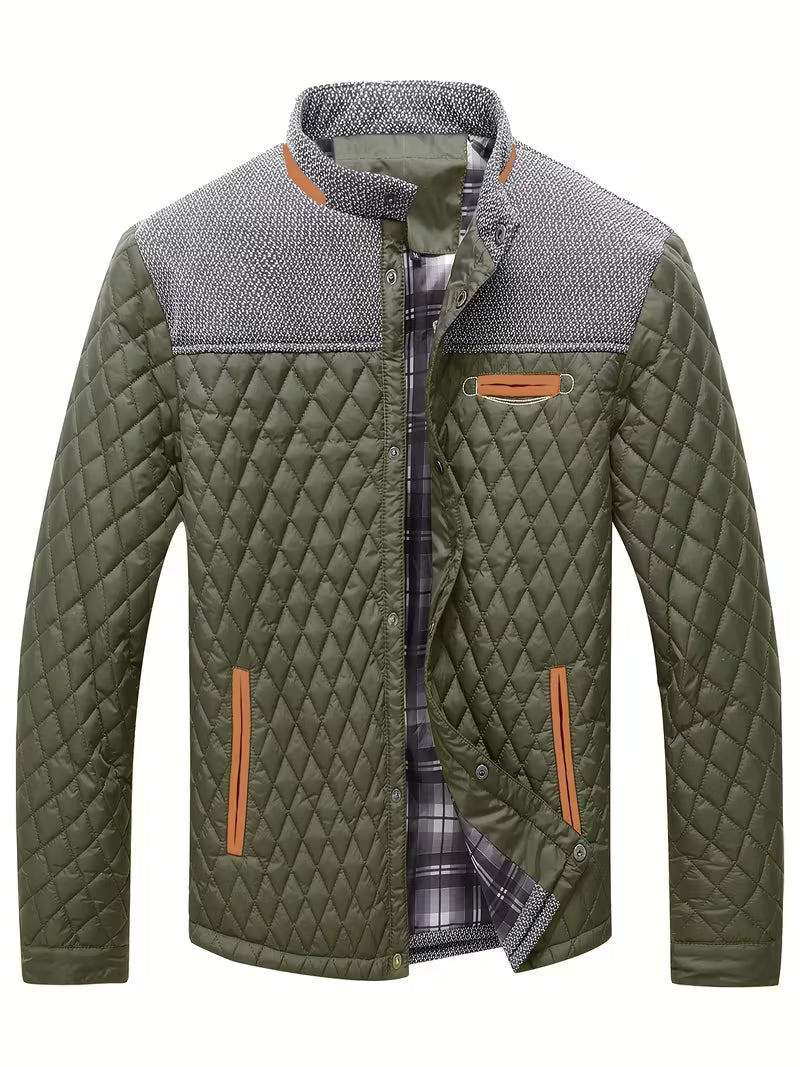 Stetson - Chaqueta Acolchada Con Diseño De Rombos