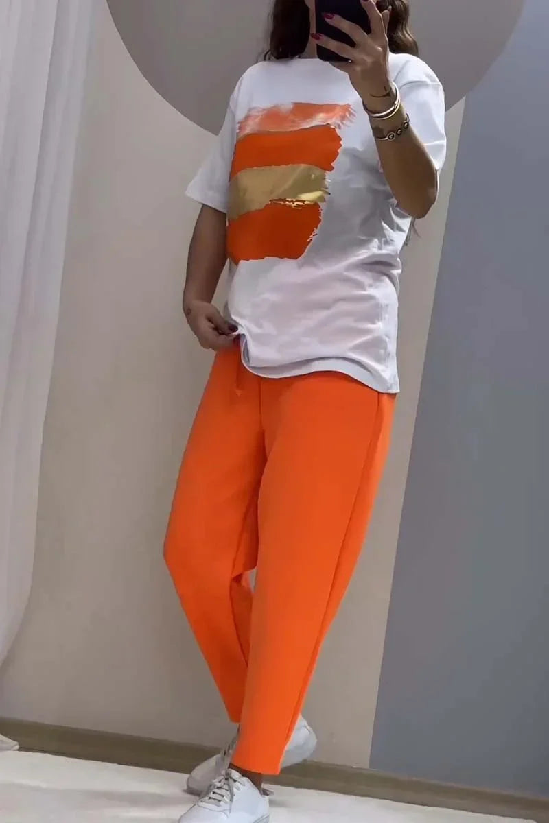 Madelina - Conjunto de dos Piezas con Top y Pantalón