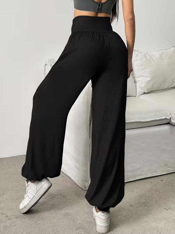 Millora - Pantalones Elásticos, Suaves Y De Pernera Ancha