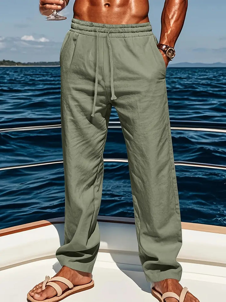 Babaev - Pantalón Elegante De Lino