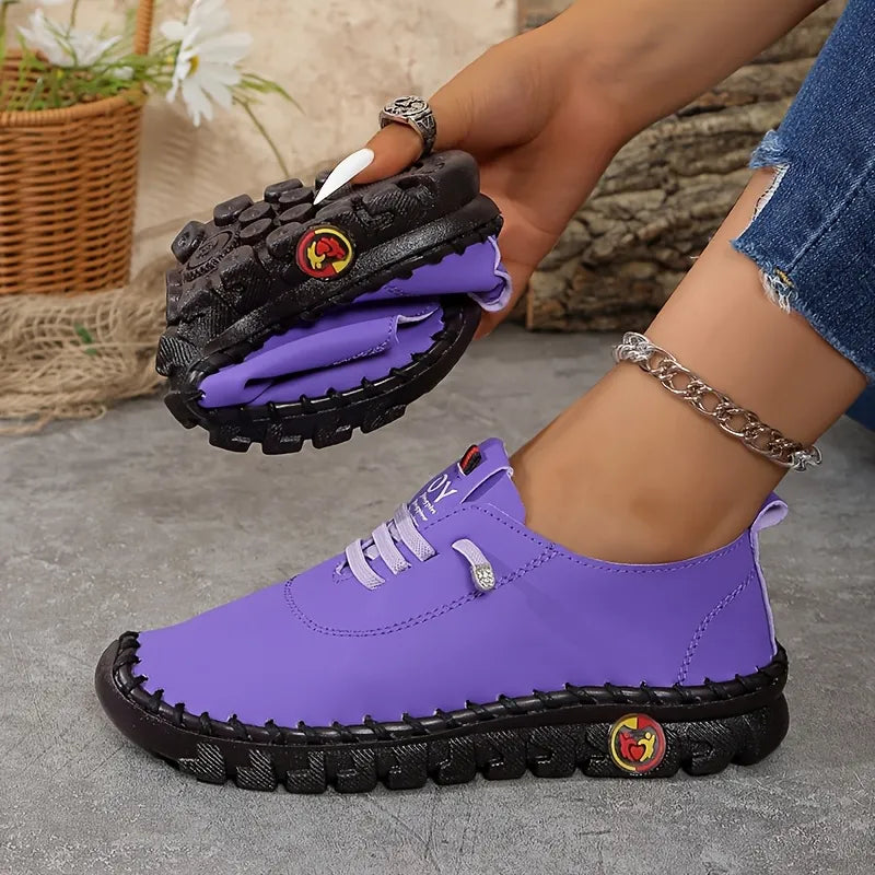 Hilga - Zapatillas Deportivas Con Cordones y Suela Flexible