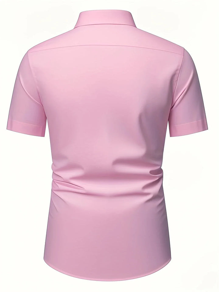 Ezra - Elegante Camisa Entallada Con Botones