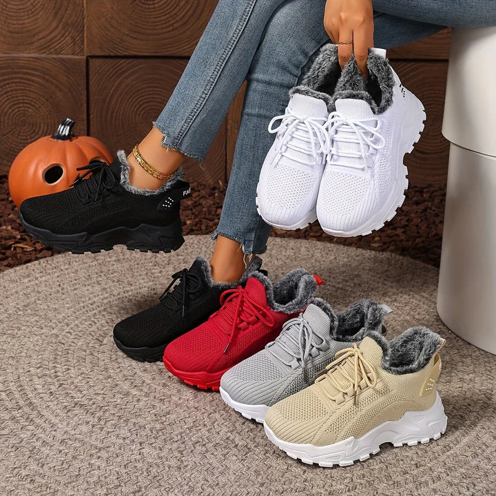 Rugaile - Zapatillas Ortopédicas Con Forro Cálido Para Invierno