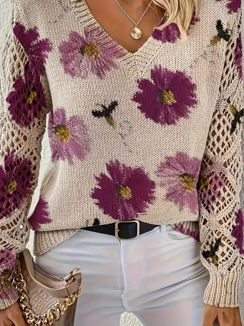 Tatyana - Elegante Cárdigan Con Cuello En V