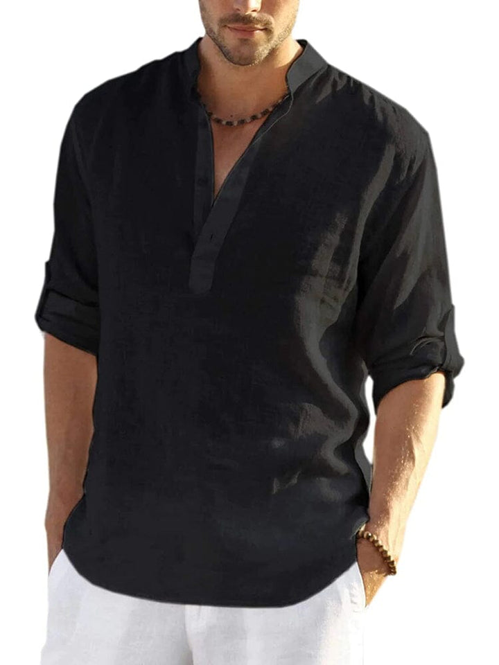 Panika - Camisa de Algodón y Lino