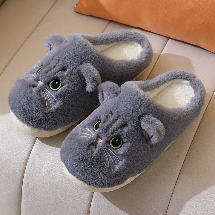Pheline - Zapatillas Con Bonito Estampado De Gatos