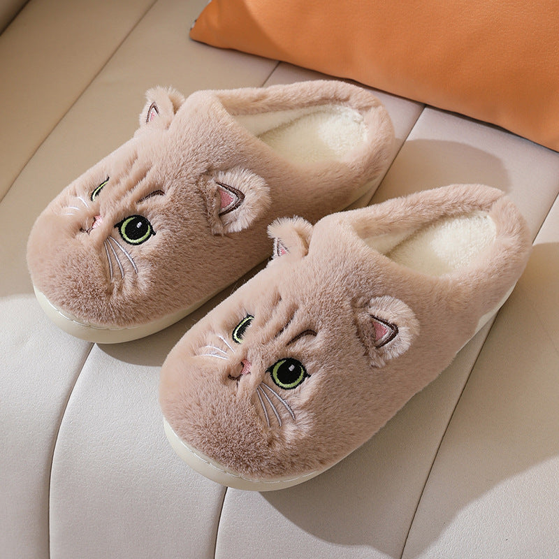 Pheline - Zapatillas Con Bonito Estampado De Gatos