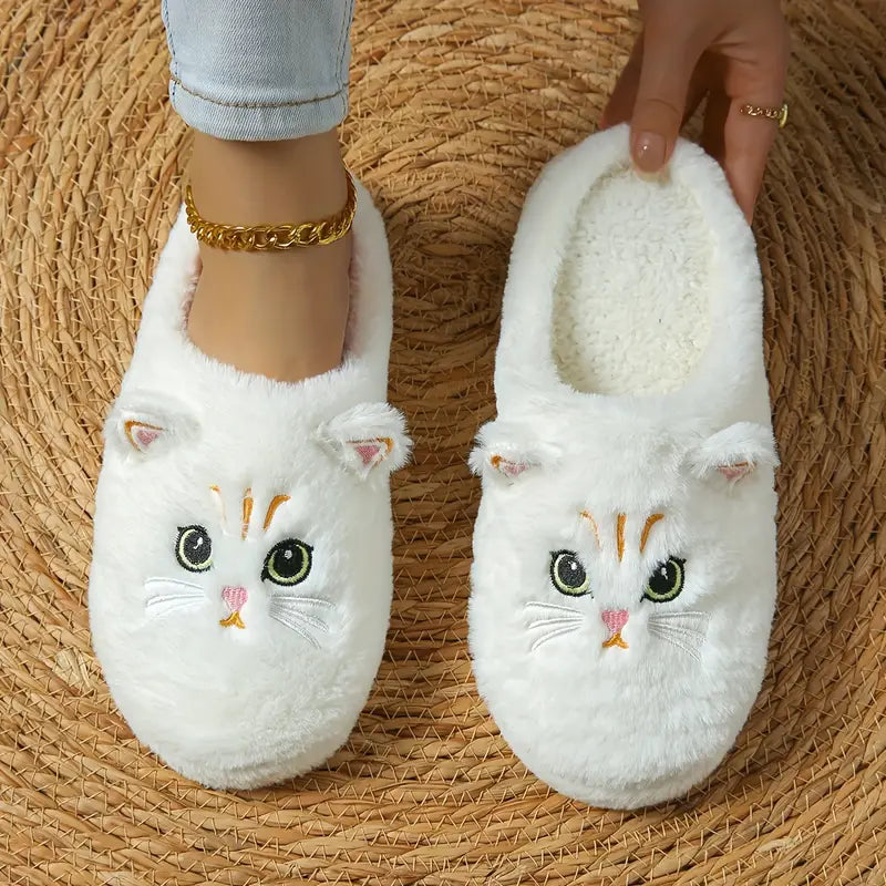 Pheline - Zapatillas Con Bonito Estampado De Gatos