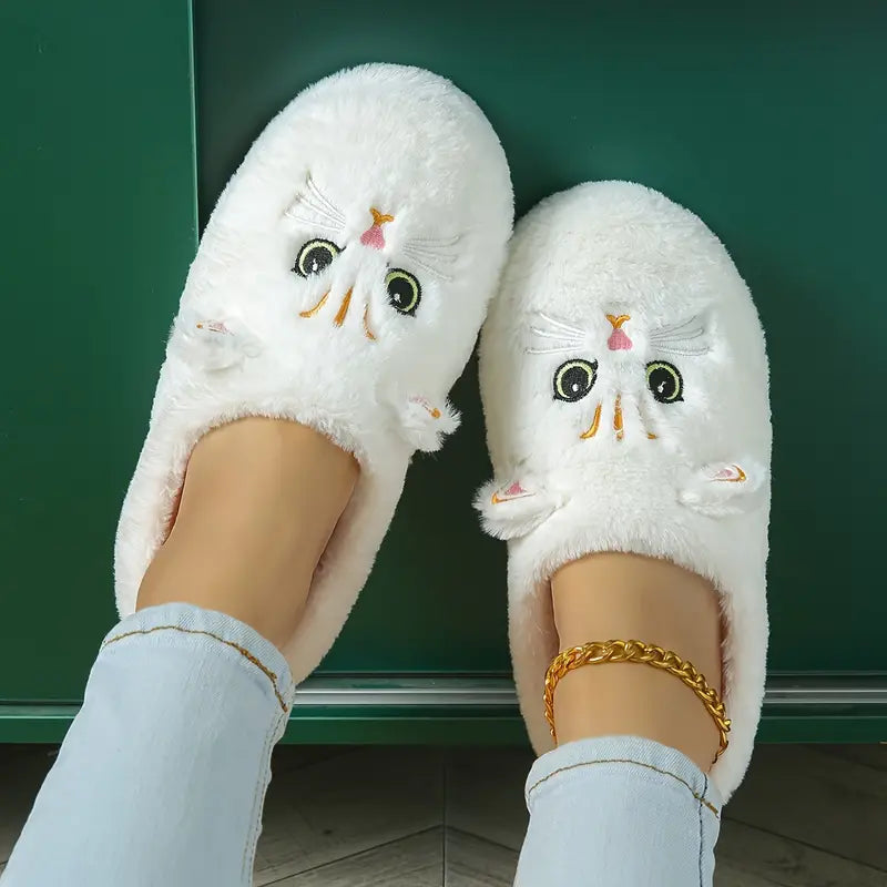 Pheline - Zapatillas Con Bonito Estampado De Gatos