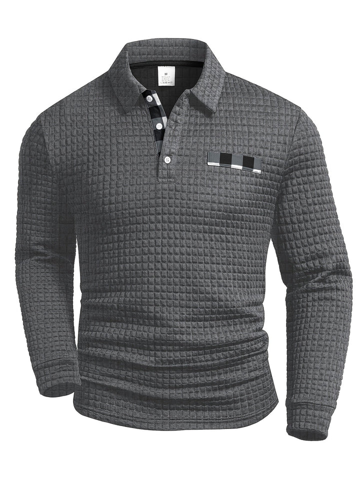 Juergen - Camisa Informal De Manga Larga Con Botones