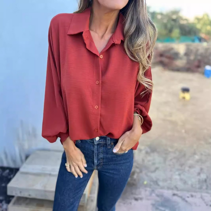 Leilani - Blusa De Gran Tamaño Elegante