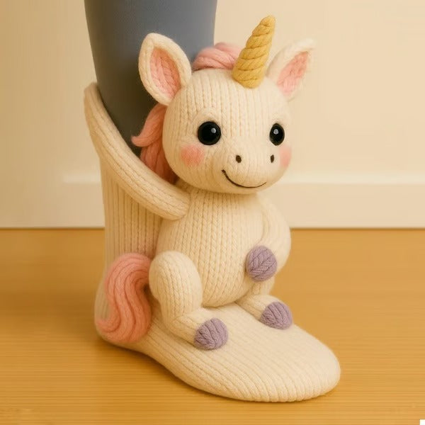 CuteStep - Calcetines De Animales Tejidos