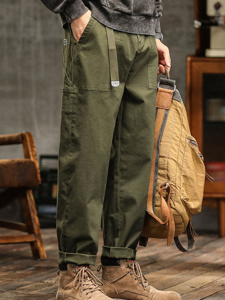 Rasmus - Elegante Pantalón Cargo Con Bolsillos