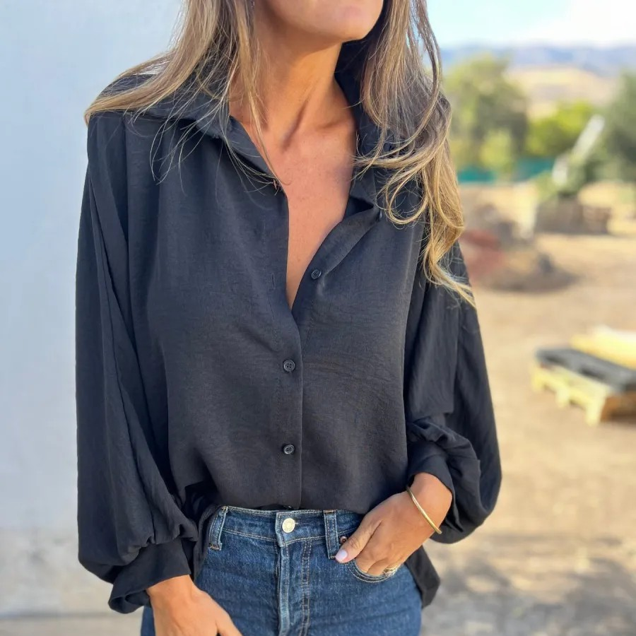 Leilani - Blusa De Gran Tamaño Elegante